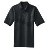 Heavyweight Cotton Pique Polo with Pocket Heavyweight Cotton Pique Polo with Pocket Thumbnail