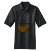 Heavyweight Cotton Pique Polo with Pocket Heavyweight Cotton Pique Polo with Pocket Thumbnail