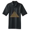 Heavyweight Cotton Pique Polo with Pocket Heavyweight Cotton Pique Polo with Pocket Thumbnail