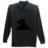 Long Sleeve Silk Touch Polo with Pocket Long Sleeve Silk Touch Polo with Pocket Thumbnail