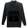 Long Sleeve Silk Touch Polo with Pocket Long Sleeve Silk Touch Polo with Pocket Thumbnail