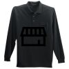 Long Sleeve Silk Touch Polo with Pocket Long Sleeve Silk Touch Polo with Pocket Thumbnail