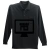 Long Sleeve Silk Touch Polo with Pocket Long Sleeve Silk Touch Polo with Pocket Thumbnail