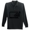 Long Sleeve Silk Touch Polo with Pocket Long Sleeve Silk Touch Polo with Pocket Thumbnail