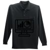 Long Sleeve Silk Touch Polo with Pocket Long Sleeve Silk Touch Polo with Pocket Thumbnail