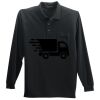 Long Sleeve Silk Touch Polo with Pocket Long Sleeve Silk Touch Polo with Pocket Thumbnail