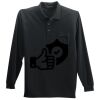 Long Sleeve Silk Touch Polo with Pocket Long Sleeve Silk Touch Polo with Pocket Thumbnail
