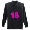 Long Sleeve Silk Touch Polo with Pocket Long Sleeve Silk Touch Polo with Pocket Thumbnail