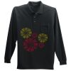 Long Sleeve Silk Touch Polo with Pocket Long Sleeve Silk Touch Polo with Pocket Thumbnail