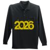 Long Sleeve Silk Touch Polo with Pocket Long Sleeve Silk Touch Polo with Pocket Thumbnail