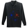 Long Sleeve Silk Touch Polo with Pocket Long Sleeve Silk Touch Polo with Pocket Thumbnail