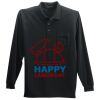 Long Sleeve Silk Touch Polo with Pocket Long Sleeve Silk Touch Polo with Pocket Thumbnail