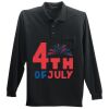 Long Sleeve Silk Touch Polo with Pocket Long Sleeve Silk Touch Polo with Pocket Thumbnail