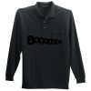 Long Sleeve Silk Touch Polo with Pocket Long Sleeve Silk Touch Polo with Pocket Thumbnail