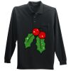 Long Sleeve Silk Touch Polo with Pocket Long Sleeve Silk Touch Polo with Pocket Thumbnail