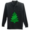 Long Sleeve Silk Touch Polo with Pocket Long Sleeve Silk Touch Polo with Pocket Thumbnail