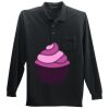 Long Sleeve Silk Touch Polo with Pocket Long Sleeve Silk Touch Polo with Pocket Thumbnail