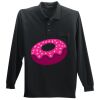 Long Sleeve Silk Touch Polo with Pocket Long Sleeve Silk Touch Polo with Pocket Thumbnail