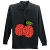 Long Sleeve Silk Touch Polo with Pocket Long Sleeve Silk Touch Polo with Pocket Thumbnail