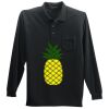 Long Sleeve Silk Touch Polo with Pocket Long Sleeve Silk Touch Polo with Pocket Thumbnail