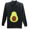 Long Sleeve Silk Touch Polo with Pocket Long Sleeve Silk Touch Polo with Pocket Thumbnail