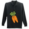 Long Sleeve Silk Touch Polo with Pocket Long Sleeve Silk Touch Polo with Pocket Thumbnail