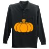 Long Sleeve Silk Touch Polo with Pocket Long Sleeve Silk Touch Polo with Pocket Thumbnail