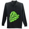 Long Sleeve Silk Touch Polo with Pocket Long Sleeve Silk Touch Polo with Pocket Thumbnail
