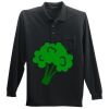 Long Sleeve Silk Touch Polo with Pocket Long Sleeve Silk Touch Polo with Pocket Thumbnail
