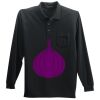 Long Sleeve Silk Touch Polo with Pocket Long Sleeve Silk Touch Polo with Pocket Thumbnail