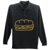 Long Sleeve Silk Touch Polo with Pocket Long Sleeve Silk Touch Polo with Pocket Thumbnail