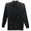 Long Sleeve Silk Touch Polo with Pocket Long Sleeve Silk Touch Polo with Pocket Thumbnail