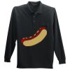 Long Sleeve Silk Touch Polo with Pocket Long Sleeve Silk Touch Polo with Pocket Thumbnail