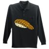Long Sleeve Silk Touch Polo with Pocket Long Sleeve Silk Touch Polo with Pocket Thumbnail