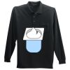 Long Sleeve Silk Touch Polo with Pocket Long Sleeve Silk Touch Polo with Pocket Thumbnail