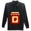 Long Sleeve Silk Touch Polo with Pocket Long Sleeve Silk Touch Polo with Pocket Thumbnail