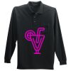 Long Sleeve Silk Touch Polo with Pocket Long Sleeve Silk Touch Polo with Pocket Thumbnail