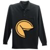 Long Sleeve Silk Touch Polo with Pocket Long Sleeve Silk Touch Polo with Pocket Thumbnail