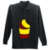 Long Sleeve Silk Touch Polo with Pocket Long Sleeve Silk Touch Polo with Pocket Thumbnail