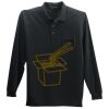 Long Sleeve Silk Touch Polo with Pocket Long Sleeve Silk Touch Polo with Pocket Thumbnail
