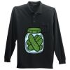 Long Sleeve Silk Touch Polo with Pocket Long Sleeve Silk Touch Polo with Pocket Thumbnail