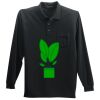 Long Sleeve Silk Touch Polo with Pocket Long Sleeve Silk Touch Polo with Pocket Thumbnail