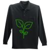 Long Sleeve Silk Touch Polo with Pocket Long Sleeve Silk Touch Polo with Pocket Thumbnail
