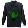 Long Sleeve Silk Touch Polo with Pocket Long Sleeve Silk Touch Polo with Pocket Thumbnail