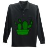 Long Sleeve Silk Touch Polo with Pocket Long Sleeve Silk Touch Polo with Pocket Thumbnail