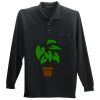 Long Sleeve Silk Touch Polo with Pocket Long Sleeve Silk Touch Polo with Pocket Thumbnail