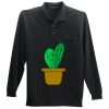 Long Sleeve Silk Touch Polo with Pocket Long Sleeve Silk Touch Polo with Pocket Thumbnail