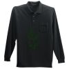 Long Sleeve Silk Touch Polo with Pocket Long Sleeve Silk Touch Polo with Pocket Thumbnail