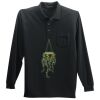Long Sleeve Silk Touch Polo with Pocket Long Sleeve Silk Touch Polo with Pocket Thumbnail