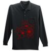 Long Sleeve Silk Touch Polo with Pocket Long Sleeve Silk Touch Polo with Pocket Thumbnail